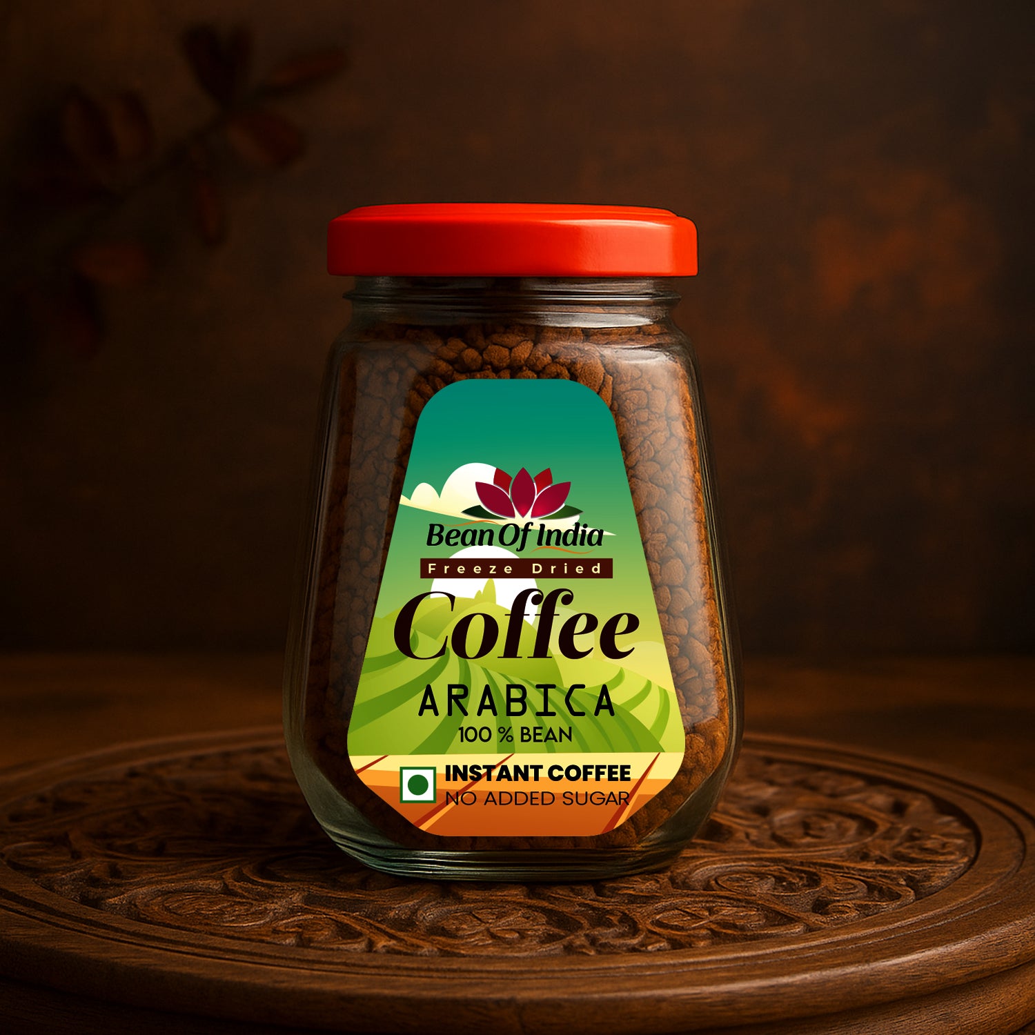Bean of India Freeze Dried Instant Coffee